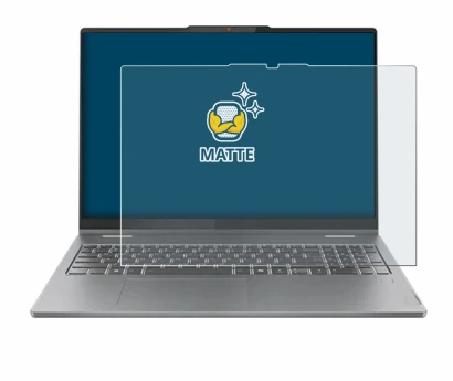 Imagen del dispositivo Lenovo IdeaPad 5 2-in-1 Gen 10 16" con una amplia variedad de protectores de pantalla.