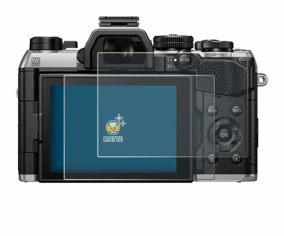 Imagen del dispositivo Olympus OM System OM-5 Mark II con una amplia variedad de protectores de pantalla.