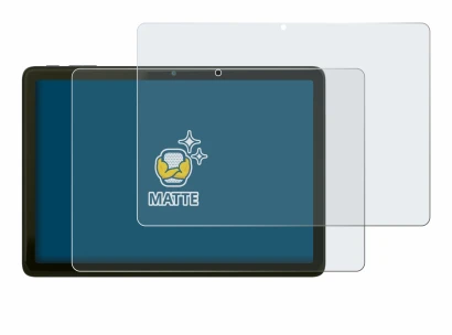 Imagen del dispositivo VALE Tablet V10A con una amplia variedad de protectores de pantalla.