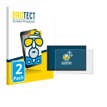 Parte frontal de un envase de producto con el logotipo de la marca BROTECT. Al lado se muestra el dispositivo Renault Master 2