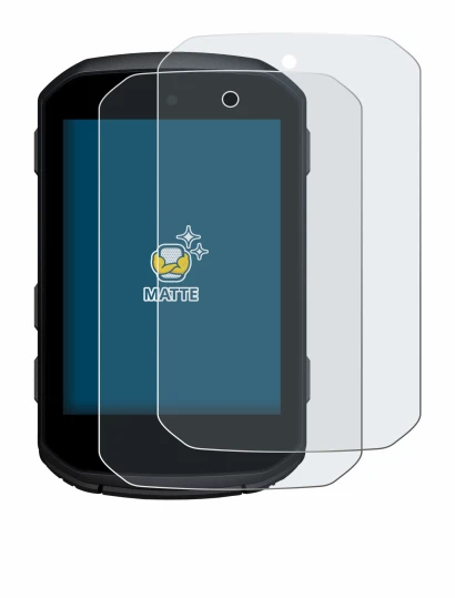 Imagen del dispositivo Garmin Edge 850 con una amplia variedad de protectores de pantalla.