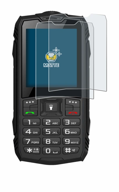 Imagen del dispositivo Hammer Rock con una amplia variedad de protectores de pantalla.