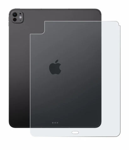 Imagen del dispositivo Apple iPad Pro 13" 2025 (Trasero) con una amplia variedad de protectores de pantalla.