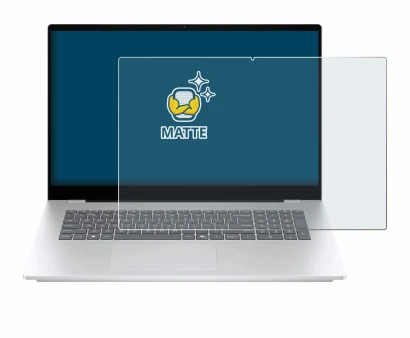 Imagen del dispositivo HP OmniBook 7 17-dc con una amplia variedad de protectores de pantalla.