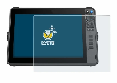 Imagen del dispositivo Lowrance HDS-12 Pro con una amplia variedad de protectores de pantalla.