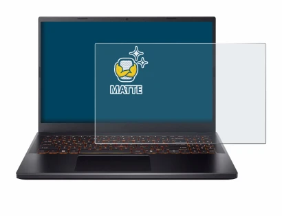 Imagen del dispositivo Acer Nitro V 15 con una amplia variedad de protectores de pantalla.