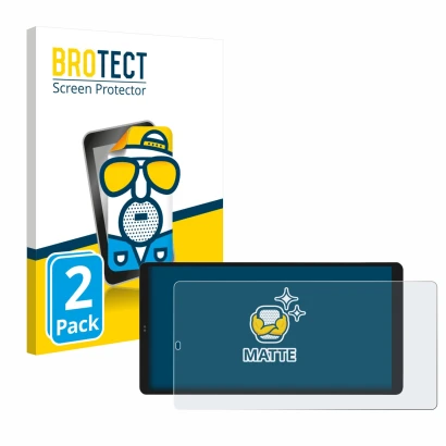 Parte frontal de un envase de producto con el logotipo de la marca BROTECT. Al lado se muestra el dispositivo Shelly Wall Disp