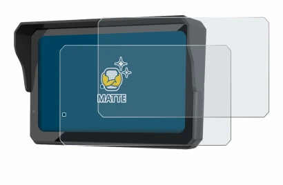 Imagen del dispositivo Carpuride W602S Pro con una amplia variedad de protectores de pantalla.