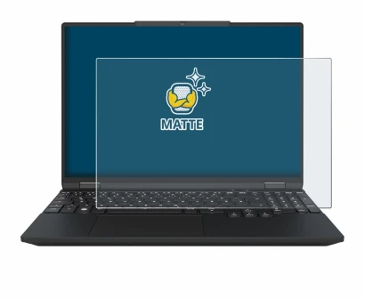 Imagen del dispositivo Tuxedo InfinityBook Max 15 Gen 10 con una amplia variedad de protectores de pantalla.