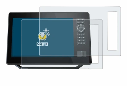 Imagen del dispositivo Humminbird Xplore 9 con una amplia variedad de protectores de pantalla.