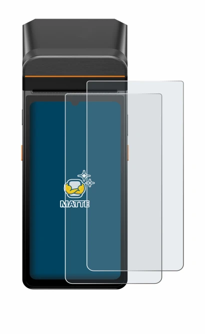 Imagen del dispositivo Sunmi V3 A13 con una amplia variedad de protectores de pantalla.