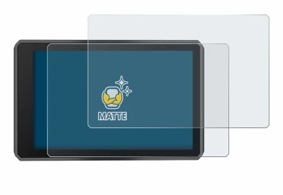 Imagen del dispositivo Garmin zumo XT3 4.7" con una amplia variedad de protectores de pantalla.