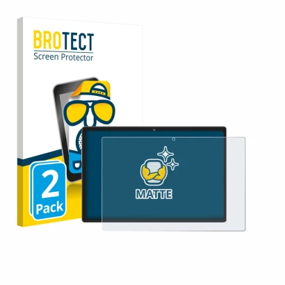 Parte frontal de un envase de producto con el logotipo de la marca BROTECT. Al lado se muestra el dispositivo Dghrti TAB30 10.