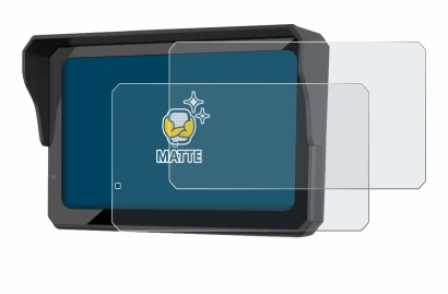 Imagen del dispositivo Carpuride W602BS Pro con una amplia variedad de protectores de pantalla.