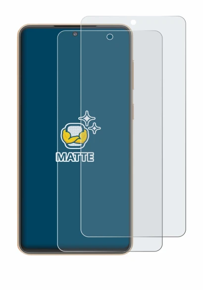 Imagen del dispositivo Samsung Galaxy F55 con una amplia variedad de protectores de pantalla.