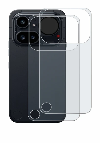 Imagen del dispositivo Nothing Phone (4a) Pro (Trasero) con una amplia variedad de protectores de pantalla.