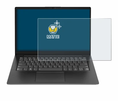 Imagen del dispositivo Lenovo V14 Gen 4 con una amplia variedad de protectores de pantalla.