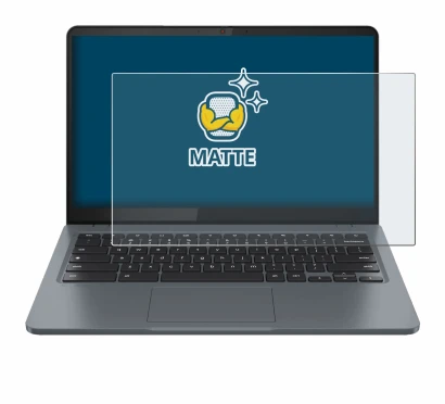 Imagen del dispositivo Lenovo IdeaPad Slim 3 Chromebook Gen 8 14" con una amplia variedad de protectores de pantalla.