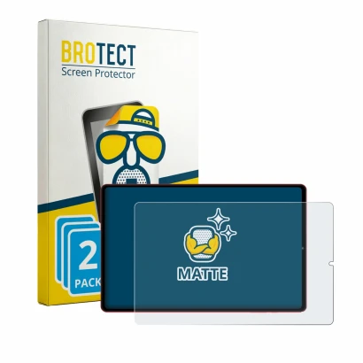 Parte frontal de un envase de producto con el logotipo de la marca BROTECT. Al lado se muestra el dispositivo Skyegg K13 con s