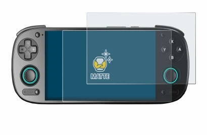 Imagen del dispositivo Retroid Pocket 5 con una amplia variedad de protectores de pantalla.