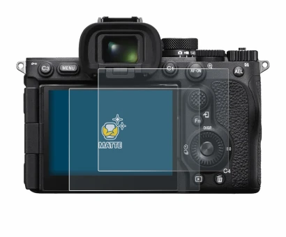 Imagen del dispositivo Sony Alpha 7R VI con una amplia variedad de protectores de pantalla.