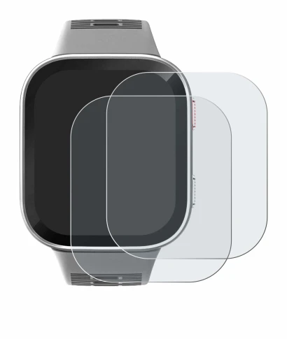 Imagen del dispositivo Amazfit Bip Max con una amplia variedad de protectores de pantalla.