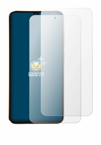 Imagen del dispositivo Hotwav A17 Pro Max con una amplia variedad de protectores de pantalla.
