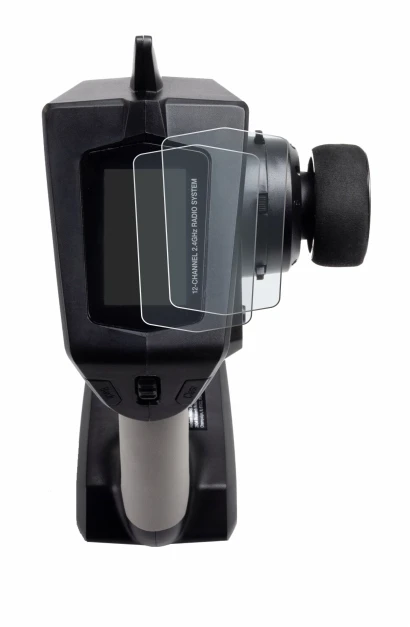 Imagen del dispositivo Spektrum DXC Plus con una amplia variedad de protectores de pantalla.