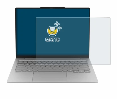 Imagen del dispositivo Lenovo ThinkBook 14X con una amplia variedad de protectores de pantalla.