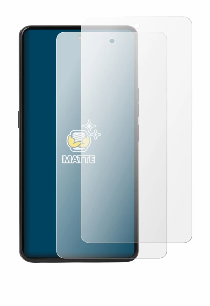 Imagen del dispositivo Punkt MC03 con una amplia variedad de protectores de pantalla.
