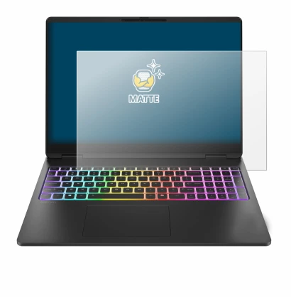 Imagen del dispositivo HP HyperX OMEN MAX 16 con una amplia variedad de protectores de pantalla.