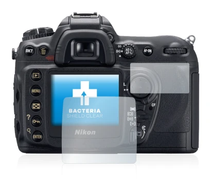 Imagen del dispositivo Nikon D200 con una amplia variedad de protectores de pantalla.