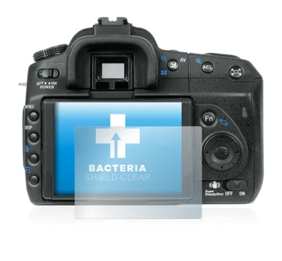 Imagen del dispositivo Sony Alpha 350 (DSLR-A350) con una amplia variedad de protectores de pantalla.