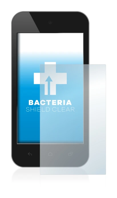 Imagen del dispositivo con una amplia variedad de protectores de pantalla.