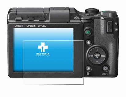 Imagen del dispositivo Ricoh GXR con una amplia variedad de protectores de pantalla.