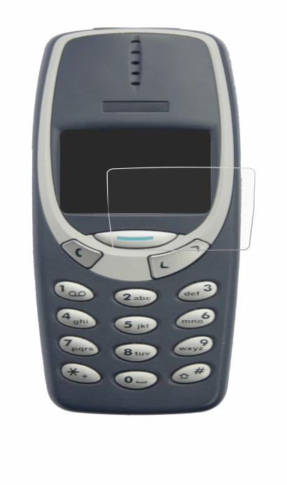 Imagen del dispositivo Nokia 3310 2011 con una amplia variedad de protectores de pantalla.