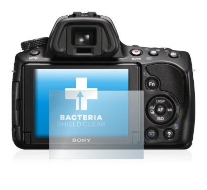 Imagen del dispositivo Sony Alpha 37 (SLT-A37) con una amplia variedad de protectores de pantalla.