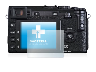 Imagen del dispositivo Fujifilm X-E1 con una amplia variedad de protectores de pantalla.