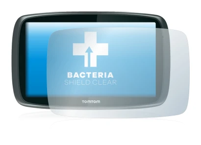 Imagen del dispositivo TomTom GO 6000 con una amplia variedad de protectores de pantalla.