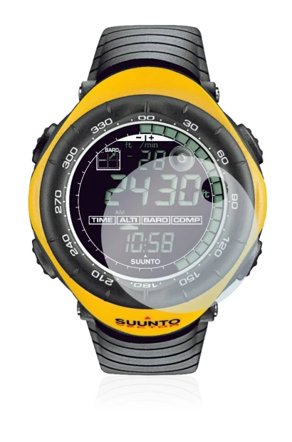 Imagen del dispositivo Suunto Vector Yellow con una amplia variedad de protectores de pantalla.