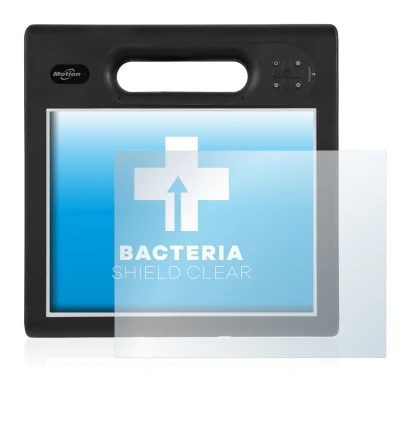 Imagen del dispositivo Motion Computing F5t con una amplia variedad de protectores de pantalla.