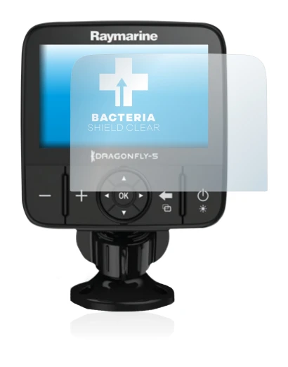 Imagen del dispositivo Raymarine Dragonfly 5 con una amplia variedad de protectores de pantalla.