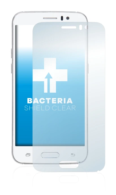 Imagen del dispositivo Jiake M6 con una amplia variedad de protectores de pantalla.