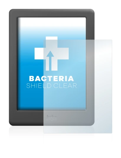 Imagen del dispositivo Kobo Glo HD con una amplia variedad de protectores de pantalla.