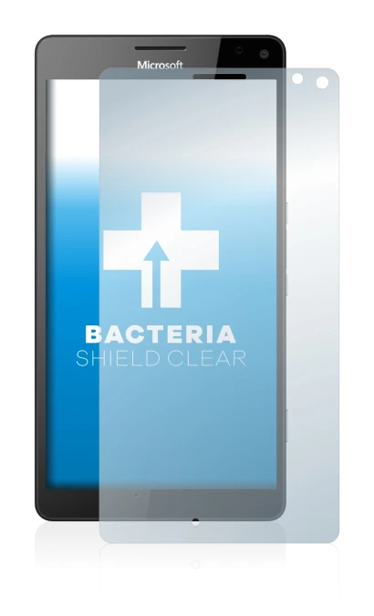 Imagen del dispositivo Microsoft Lumia 950 XL con una amplia variedad de protectores de pantalla.