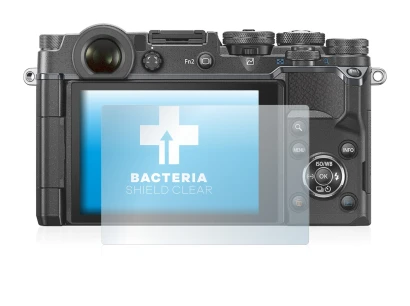 Imagen del dispositivo Olympus PEN-F con una amplia variedad de protectores de pantalla.