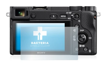 Imagen del dispositivo Sony Alpha 6300 con una amplia variedad de protectores de pantalla.