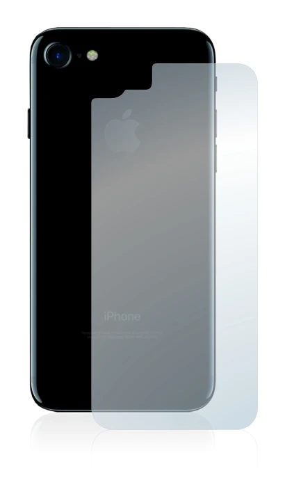Imagen del dispositivo Apple iPhone 7 Trasera (superficie entera) con una amplia variedad de protectores de pantalla.