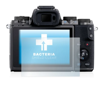 Imagen del dispositivo Canon EOS M5 con una amplia variedad de protectores de pantalla.