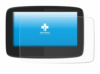 Imagen del dispositivo TomTom GO 620 con una amplia variedad de protectores de pantalla.